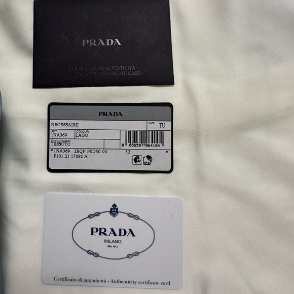 PRADA nylon drawstring bucket pouch - Picture 7 of 8